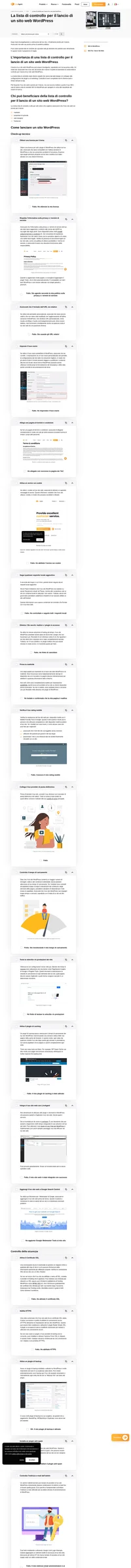 La nostra lista di controllo per il lancio di un sito WordPress ti aiuterà a predisporre il tuo progetto per la crescita senza errori inutili. La guida definitiva punto per punto.
