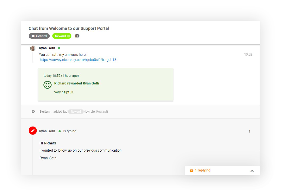 Rilevamento delle collisioni tra agenti nel software di assistenza clienti di LiveAgent