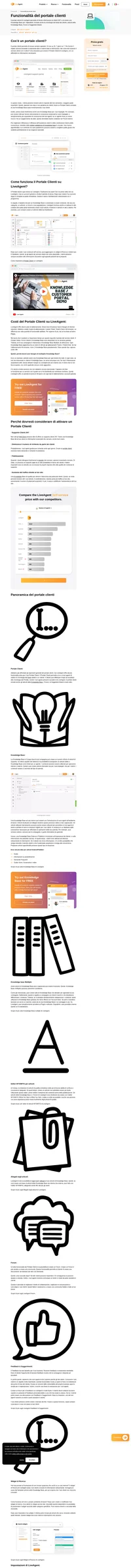 Il Portale Clienti aiuta il tuo business ad essere operativo 24 ore al giorno, 7 giorni su 7. Scopri tutto sulle funzionalità del Portale Clienti di LiveAgent.
