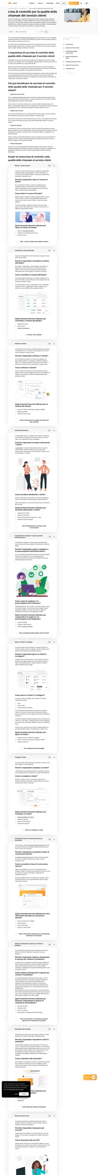 Anche se non riesci sempre a soddisfare tutti i tuoi clienti, utilizzando questa lista di controllo sulla qualità delle chiamate per il servizio clienti puoi fornire un'assistenza eccellente a chi ne ha più bisogno.