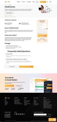 L'integrazione di ClickFunnels ti consente di gestire facilmente l'automazione delle vendite/marketing da LiveAgent. Ti basta integrarlo tramite Zapier per iniziare a ottenere dei vantaggi.