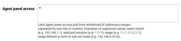 agent-panello-whitelisting Whitelisting del pannello dell'agente