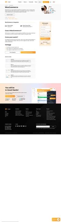 L'integrazione di WooCommerce ti consente di gestire il tuo eshop