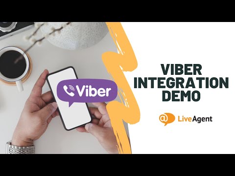 Youtube video: Viber Integration Demo | LiveAgent