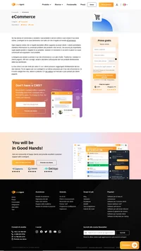 Trasforma più visitatori del tuo sito in clienti paganti con le capacità eCommerce di LiveAgent. Il nostro widget live chat è facile da utilizzare e porta risultati.