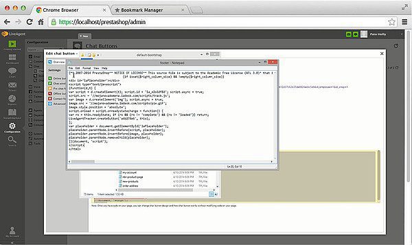prestashop-liveagent-integrazione2 Prestashop LiveAgent integrazione