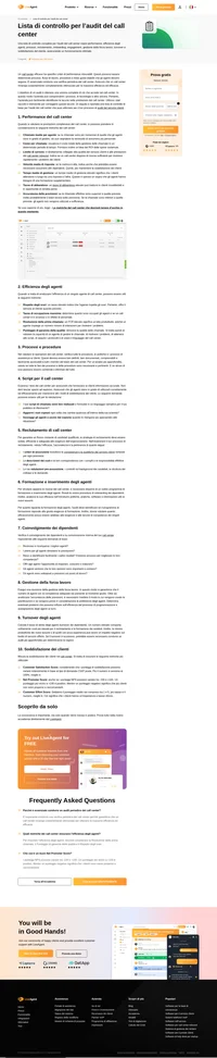 Vuoi sapere come eseguire un audit del call center? Di seguito è riportato un elenco di controllo di base per l'audit del call center che puoi utilizzare nel tuo processo di audit.