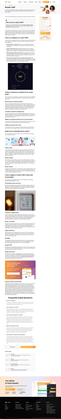 Scopri meglio il router VoIP. Approfondisci i concetti di assistenza clienti con le semplici spiegazioni da parte di professionisti.