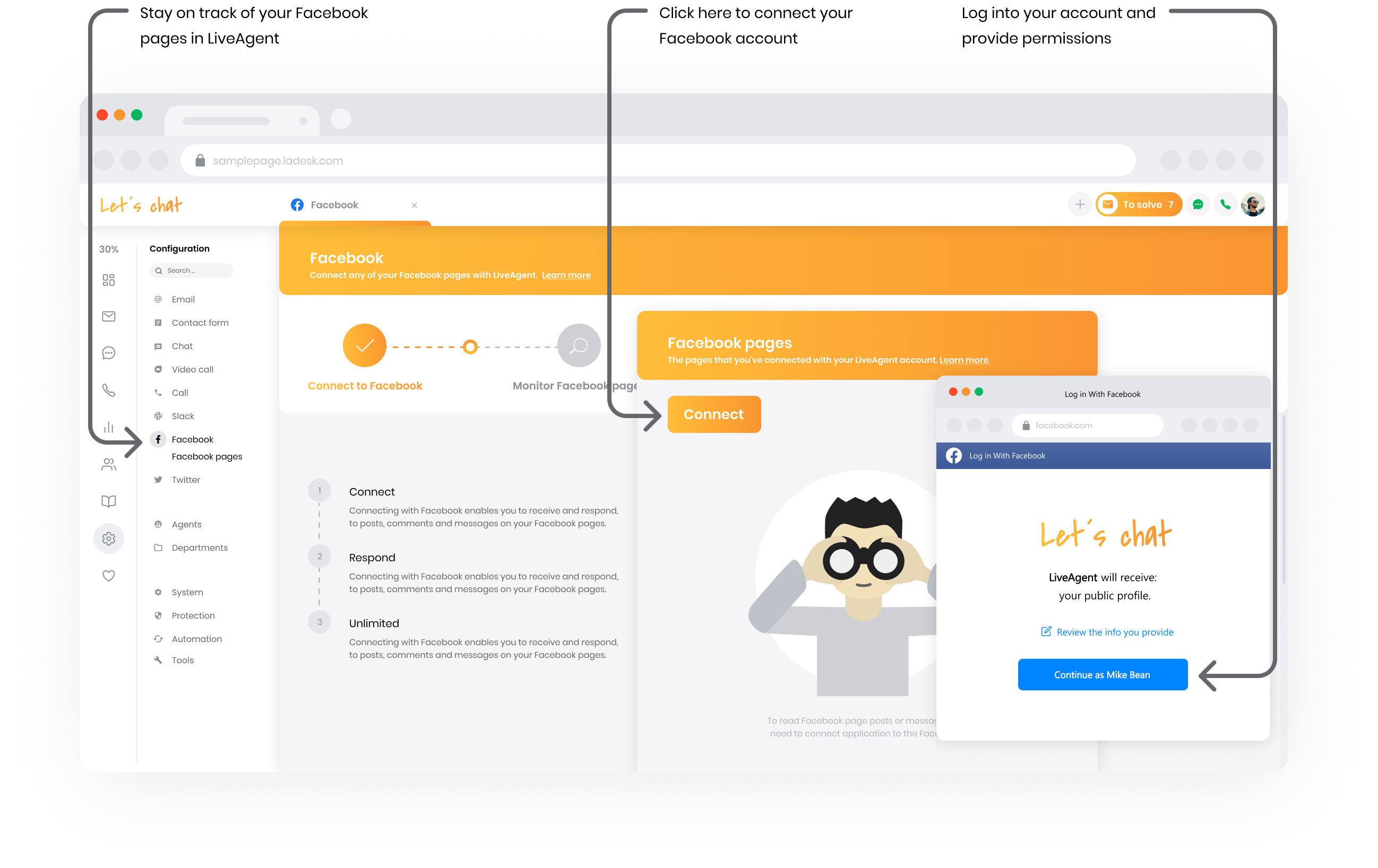 Facebook integration