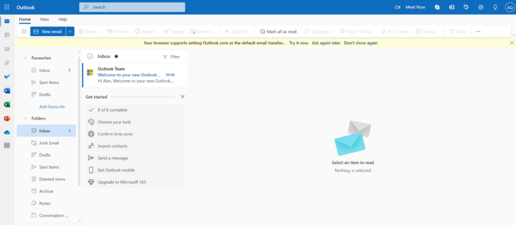 Microsoft365 - Casella di posta di Outlook