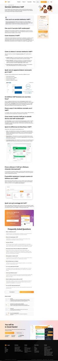 Scopri di più sul servizio telefonico VoIP. Approfondisci le tue conoscenze con le spiegazioni dei professionisti.