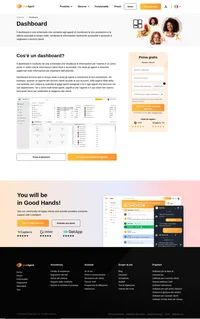 Il dashboard aiuta gli agenti a rimanere aggiornati con le informazioni più importanti dell'azienda. Per saperne di più.