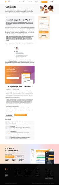 Impostando un ruolo, dovrai descrivere la posizione e determinare le responsabilità. Dopo averlo configurato, puoi aggiungere il ruolo ad un gruppo di agenti.