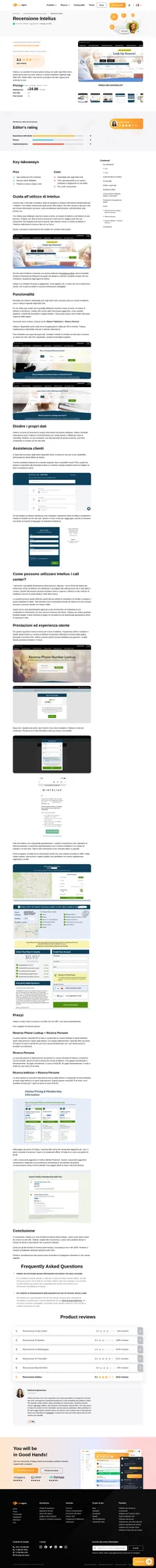 Vuoi saperne di più su Intelius? Dai un'occhiata alla nostra recensione per scoprire come funziona e come si è comportato nei nostri test.