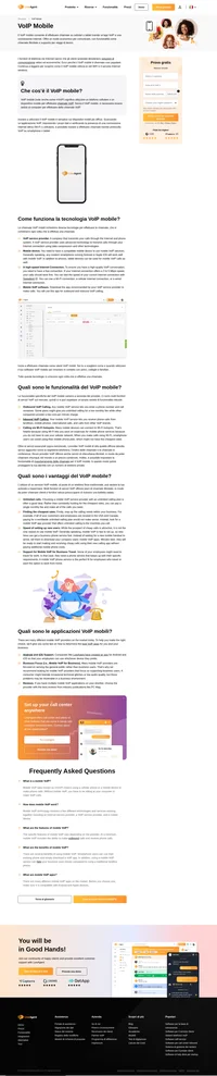 Scopri di più sul VoIP mobile. Approfondisci le tue conoscenze con le spiegazioni dei professionisti.