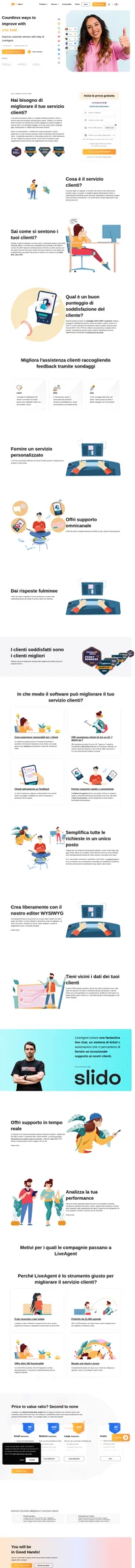 Migliora il tuo servizio clienti attraverso funzionalità avanzate di help desk che ti aiutano a personalizzare le comunicazioni e fornire risposte rapide ai tuoi clienti.