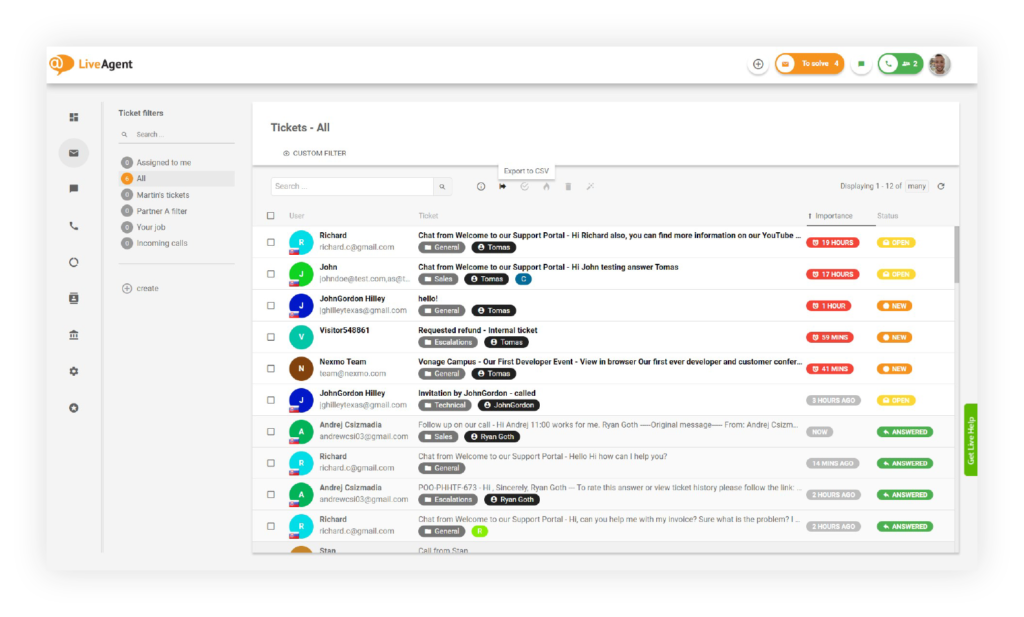 Casella-unica-di-posta-funzionalità-LiveAgent