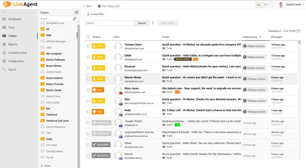 liveagent-bianco-tema-ticket-panoramica Panoramica dei ticket a tema bianco di LiveAgent