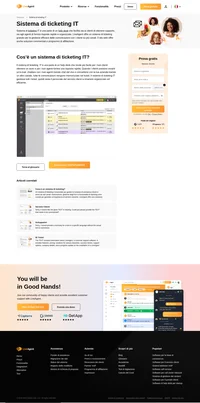Il sistema di ticketing è una parte di un help desk che rende più facile per i tuoi clienti ottenere un aiuto. Aiuta il personale del servizio clienti a rimanere organizzato.